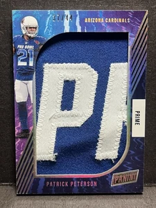 Patrick Peterson Pro Bowl Patch 2020 Panini Prime Materials /44 Player Worn - Picture 1 of 3