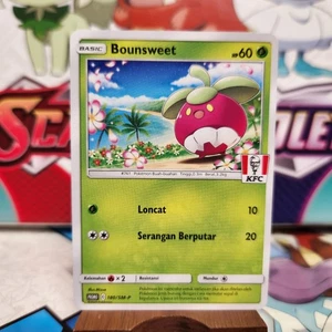 Bounsweet 180/SM-P KFC Promo - Indonesian - Pokemon TCG - SHIPS FAST - Picture 1 of 2