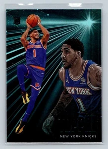 2020-21 Panini Essentials Teal Rookie Card RC #205 Obi Toppin New York Knicks - Picture 1 of 2