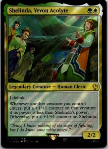 Shelinda, Yevon Acolyte (Surge Foil) R Commander: FINAL FANTASY 94 NM - Picture 1 of 2