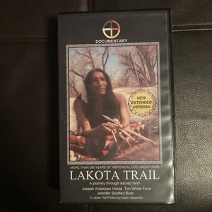Lakota Trail VHS Documentary - Extended Version - Rare - Free Shipping - Picture 1 of 3