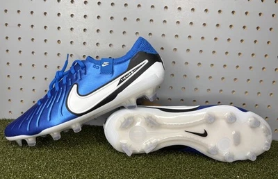 Nike Tiempo Legend 10 Elite FG Cleats Blue White DV4328 400 Men’s 7.5 Women’s 9 - Image 1 of 4
