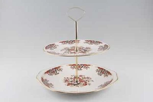 Colclough - Royale - 8525 - 2 Tier Cake Stand - 105482Y - Picture 1 of 1