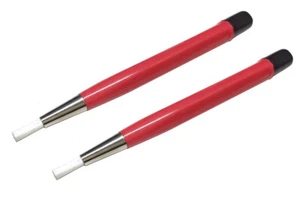 2PC Jewelers Nylon Fiberglass Scratch Brush Pen Type Clean Polish Jewelry 5" - Picture 1 of 1