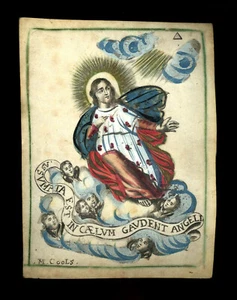 SANTINO PERGAMENA 1600 MARIA ASSUNTA m. cools - Foto 1 di 1