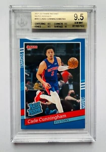 2021-22 Panini Instant CADE CUNNINGHAM Retro Rated Rookie RC #RR-1 BGS 9.5 w/10 - Bild 1 von 2
