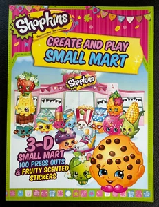 Shopkins Create and Play Small Mart Activity Book - New - Imagen 1 de 1