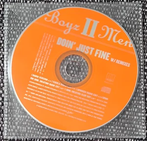 BOYZ II HERREN - DOIN' JUST FINE MIT REMIXEN US PROMO CD SINGLE 1998 5 TRACKS SELTEN - Bild 1 von 1