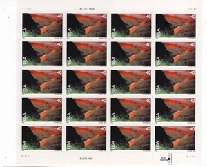 1999 40 cent Rio Grande Airmail full Sheet of 20 Scott #C134, Mint NH - Picture 1 of 1