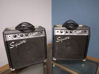 Amplificador portátil Fender Squier SP-10 10&22W 120V-60HZ amplificadores de guitarra elétrica - Imagem 1 de 4