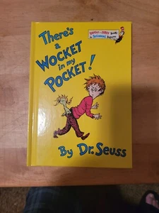 Dr. Seuss There's a Wocket In My Pocket Hardcover 1974 Grolier Book Club Edition - Bild 1 von 4