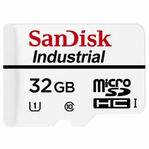 Micro SD Sandisk Industrial Temperature 32GB classe 10 UHS-I SDSDQAF3-032G-I  - Foto 1 di 1