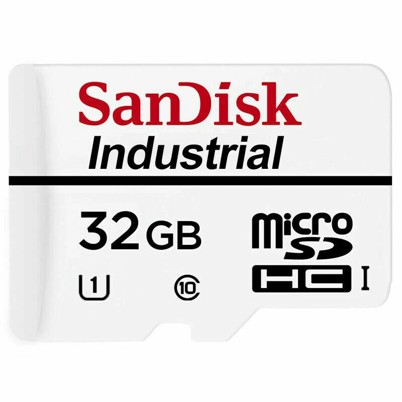Micro SD Sandisk Industrial Temperature 32GB classe 10 UHS-I SDSDQAF3-032G-I  - Immagine 1 di 1