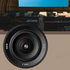 7artisans 18mm F6.3 II Ultra-thin APS-C Manual Lens for Fujifilm Fuji X - Picture 1 of 13