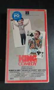 King of Comedy, Robert DeNiro, Jerry Lewis, Comedy Movie, VHS tape Rare - Picture 1 of 9