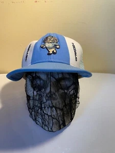VINTAGE LUCKY STRIPES - UNC TARHEELS HAT - MAGLIA REGOLABILE BACK HAT - Foto 1 di 9