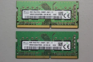 16 Go (2 x 8 Go) mémoire RAM DDR4 Hynix 8G PC4-2400T pour ordinateur portable ou - Bild 1 von 1