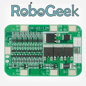 BMS 6S 15A 24V PCB bms - Imagen 1 de 2
