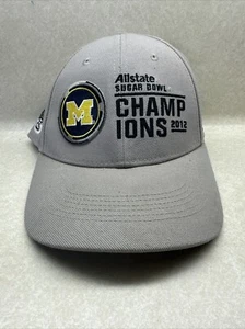 Michigan Wolverines NIKE Hat Cap 2012 Allstate Sugar Bowl Champions  - Picture 1 of 10