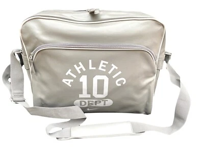 New Vintage NIKE Unisex Heritage AD 10 Landscape Track Shoulder Bag BA4358 Grey - Image 1 of 4