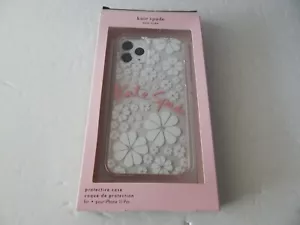 Kate Spade Protective Case For iPhone 11 Pro Clear/Floral/Gems - Picture 1 of 11