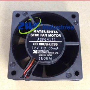 1 PIEZA NUEVO AJUSTE PARA MATSUSHITA ASF64171 SF60 Ventilador Axial DC12V 6X6CM Ventilador de Enfriamiento - Imagen 1 de 6