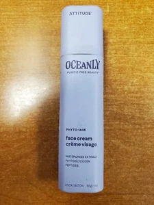 ATTITUDE Oceanly Face Cream Stick 1 oz. SHELFWEAR E13C - Picture 1 of 7
