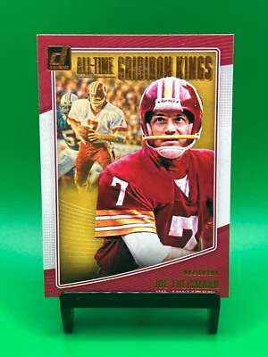 2018 Donruss #AGK-16 Joe Theismann All-Time Gridiron Kings Football - Image 1 of 2