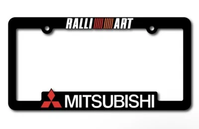 MITSUBISHI-Licencia-Placa-Marcos-RALLIART-EVO-Lancer-Evolution-X-6-7-8-9-10-11-12 Foto 1 de 4