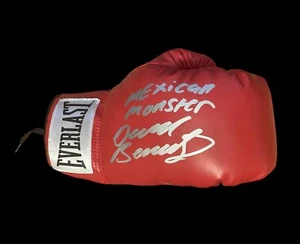 David Benavidez Signed Boxing Glove COA Proof Photo 3 - Picture 1 of 6