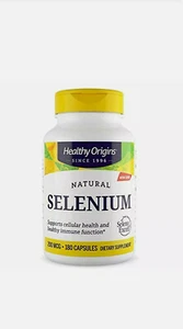 Healthy Origins  Selenium Seleno Excell, 200mcg x 180 Tablets USA - Picture 1 of 1