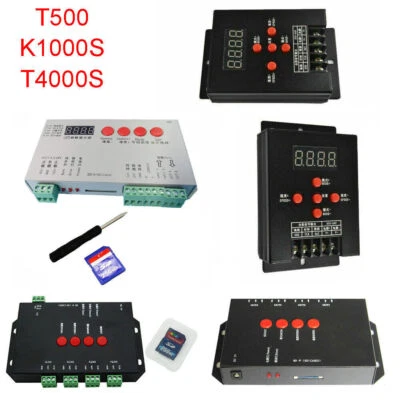T1000S T4000S Pixel Programable WS2812B WS2801 WS2811 Led strip light Controller - Image 1 of 4