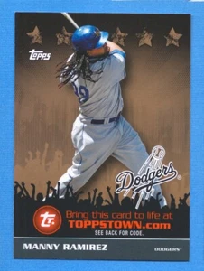 Topps Town Gold 2009 #TTT41 Manny Ramírez Dodgers - Imagen 1 de 1