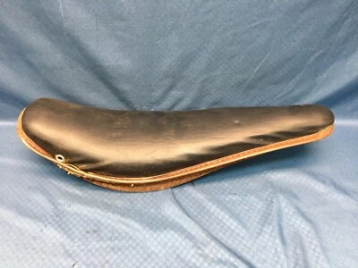 Asiento de plátano polo vintage Troxel negro solo Schwinn Stingray Huffy Murray Foto 1 de 4