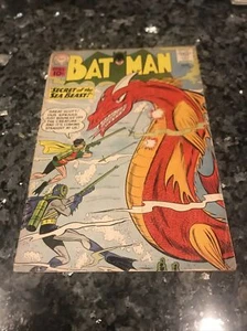 BATMAN  #138 AWESOME 10 cent cover DETACHED AT TOPCOVERS AND TORN SEE PICS - Picture 1 of 11