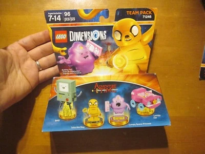 LEGO Dimensions 71246 ADVENTURE TIME Team Pack BMO JAKE THE DOG LUMPY CAR ++ - Image 1 of 4