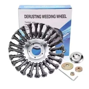 Unkrautbürste Wildkrautbürste Motorsense Freischneider Mähkopf 25.4 x 200mm - Bild 1 von 7