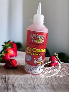 Marcos Reas Mr Really Good Strawberry Ice Cream Topping Sauce 660g - Picture 1 of 2