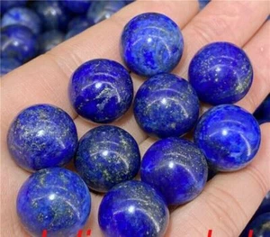 10pcs Natural Lapis Lazuli Jasper Ball Quartz Crystal Sphere Healing Reiki 15mm - Picture 1 of 12