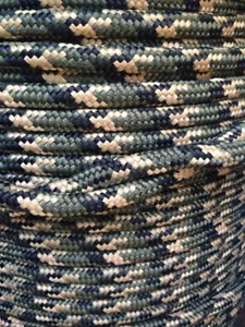 Polypropylene Braided Rope Military Army Poly Cord Survival Camping Camouflage - Picture 1 of 2