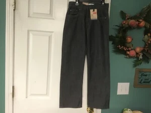 Boys Levis 550 Black Jeans Size 14 Slim 25 X 27 (CON48) - Picture 1 of 4