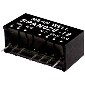 Módulo Convertidor Dc/Dc Mean Well SPAN02E-12 167mA 2W 1 Salida 1500V Aislante - Imagen 1 de 1