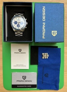 Moonwatch Hommage Pagani Design PD-1701 Chronograph - Jap. Quartz VK63 - Bild 1 von 21