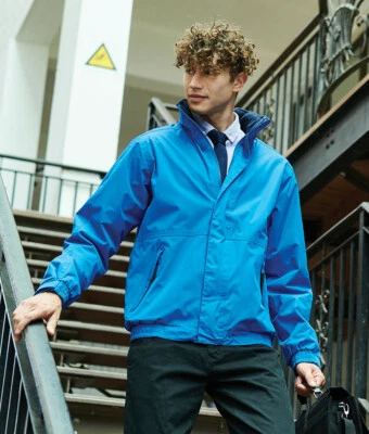 Hommes Dover Regatta Coupe-Vent & Veste Imperméable Hivers Lining-Concealed Hood - Photo 1/2