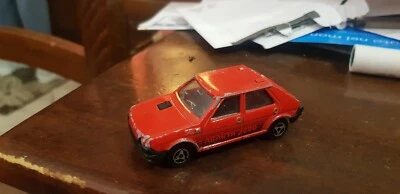 MAJORETTE 239 1/55 FIAT RITMO ABARTH 2000 ROSSO VINTAGE - Immagine 1 di 4