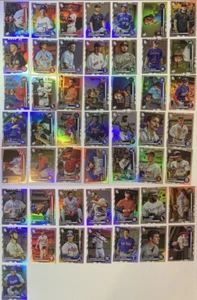 2023 Big League Regenbogenfolie (Lot) #201-250, Silberfolie, (50) Kartenlos, Komplettset - Bild 1 von 11