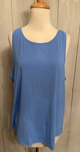 Lilly Pulitzer XL sun washed Blue WESTLEY ACTIVE TANK Luxletic Meryl UPF50+ NWT - Picture 1 of 11