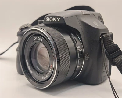 Sony Cyber-shot DSC-HX200V 18.2MP Digital Camera - Black - Image 1 of 4