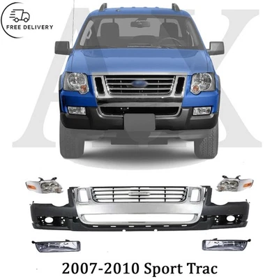 Conjunto de parachoques delantero y parrilla para Ford Explorer 2006-2010 Sport Trac 2007-2010 Foto 1 de 4