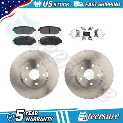 Front Automotive Disc Brake Rotors Brake Pads Kit for 2001-2005 Lexus GS430 - Изображение 1 из 4